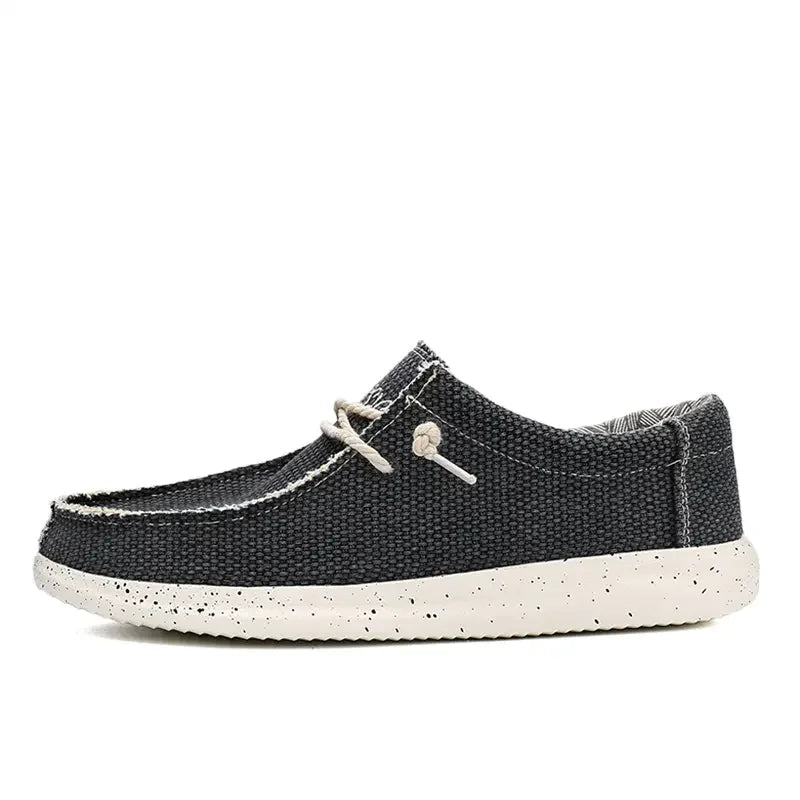 2025 Fashion Men's Casual Loafers Summer Canvas Comfortable New Luxury Brand Designer Denim Sports Walking Shoes Tenis Masculino - StepByStepNow