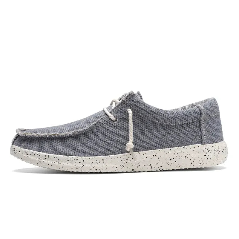 2025 Fashion Men's Casual Loafers Summer Canvas Comfortable New Luxury Brand Designer Denim Sports Walking Shoes Tenis Masculino - StepByStepNow