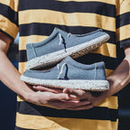 2025 Fashion Men's Casual Loafers Summer Canvas Comfortable New Luxury Brand Designer Denim Sports Walking Shoes Tenis Masculino - StepByStepNow