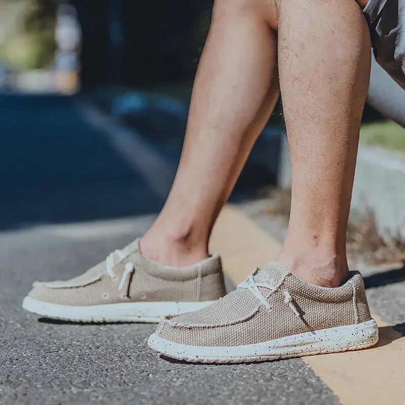 2025 Fashion Men's Casual Loafers Summer Canvas Comfortable New Luxury Brand Designer Denim Sports Walking Shoes Tenis Masculino - StepByStepNow
