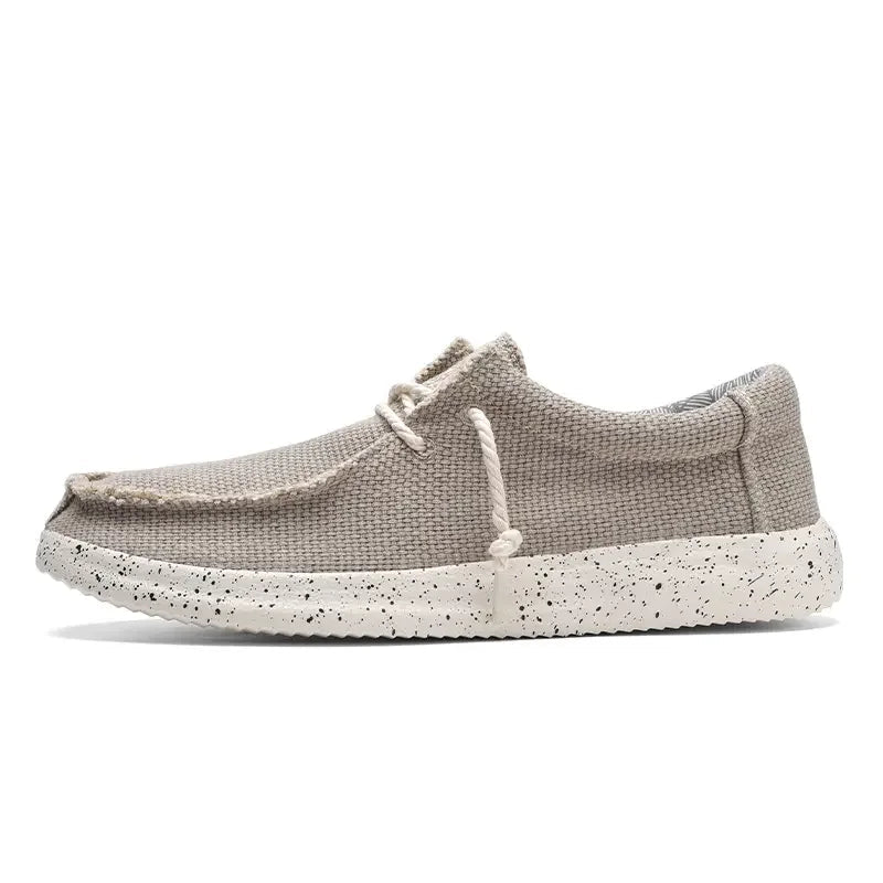2025 Fashion Men's Casual Loafers Summer Canvas Comfortable New Luxury Brand Designer Denim Sports Walking Shoes Tenis Masculino - StepByStepNow