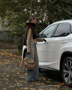 Pelliccia sintetica Dolcevita Eco di visone senza maniche - StepByStepNow