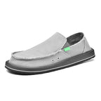 2025 New Spring Handmade Canvas Casual Men Shoes Design Fashion Sneakers Man Loafers Breathable Low Top Flat Shoes Soft Driving - StepByStepNow