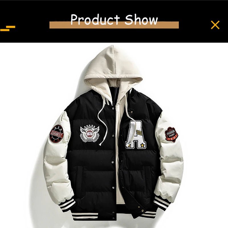 2025 New Winter Men Outdoor Windbreak Warm Travel Jacket Men Autumn Hooded Casual Fashion Sport Brand Loose Jacket Male Coat Top - StepByStep