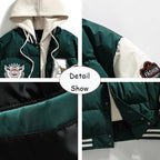 2025 New Winter Men Outdoor Windbreak Warm Travel Jacket Men Autumn Hooded Casual Fashion Sport Brand Loose Jacket Male Coat Top - StepByStep