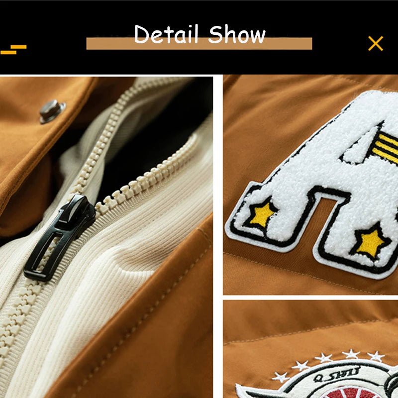 2025 New Winter Men Outdoor Windbreak Warm Travel Jacket Men Autumn Hooded Casual Fashion Sport Brand Loose Jacket Male Coat Top - StepByStep