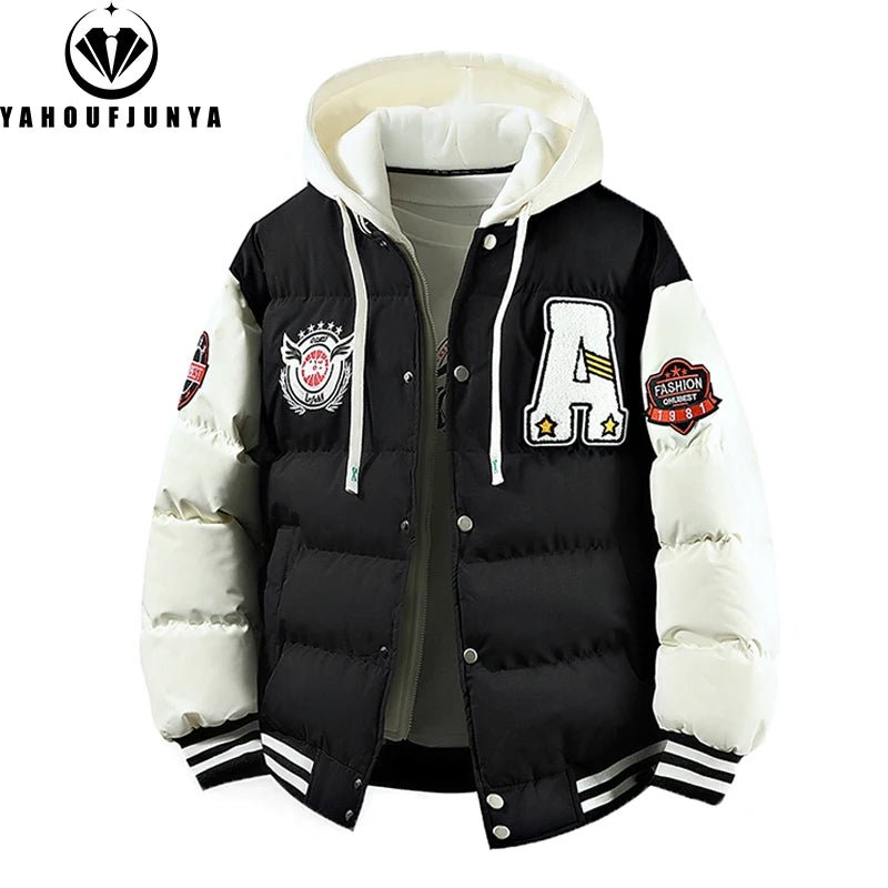 2025 New Winter Men Outdoor Windbreak Warm Travel Jacket Men Autumn Hooded Casual Fashion Sport Brand Loose Jacket Male Coat Top - StepByStep