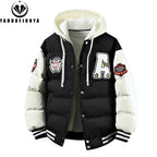 2025 New Winter Men Outdoor Windbreak Warm Travel Jacket Men Autumn Hooded Casual Fashion Sport Brand Loose Jacket Male Coat Top - StepByStep