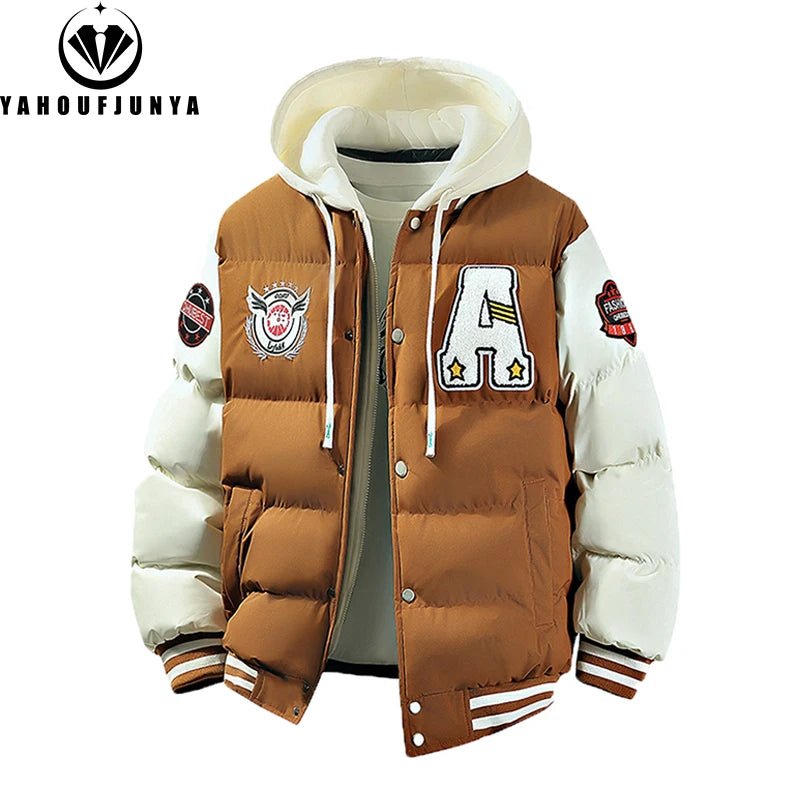 2025 New Winter Men Outdoor Windbreak Warm Travel Jacket Men Autumn Hooded Casual Fashion Sport Brand Loose Jacket Male Coat Top - StepByStep