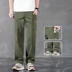 2026 Edition Lyocell Straight Casual Pants – Korean Streetwear Trousers - StepByStepNow