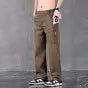 2026 Edition Lyocell Straight Casual Pants – Korean Streetwear Trousers - StepByStepNow