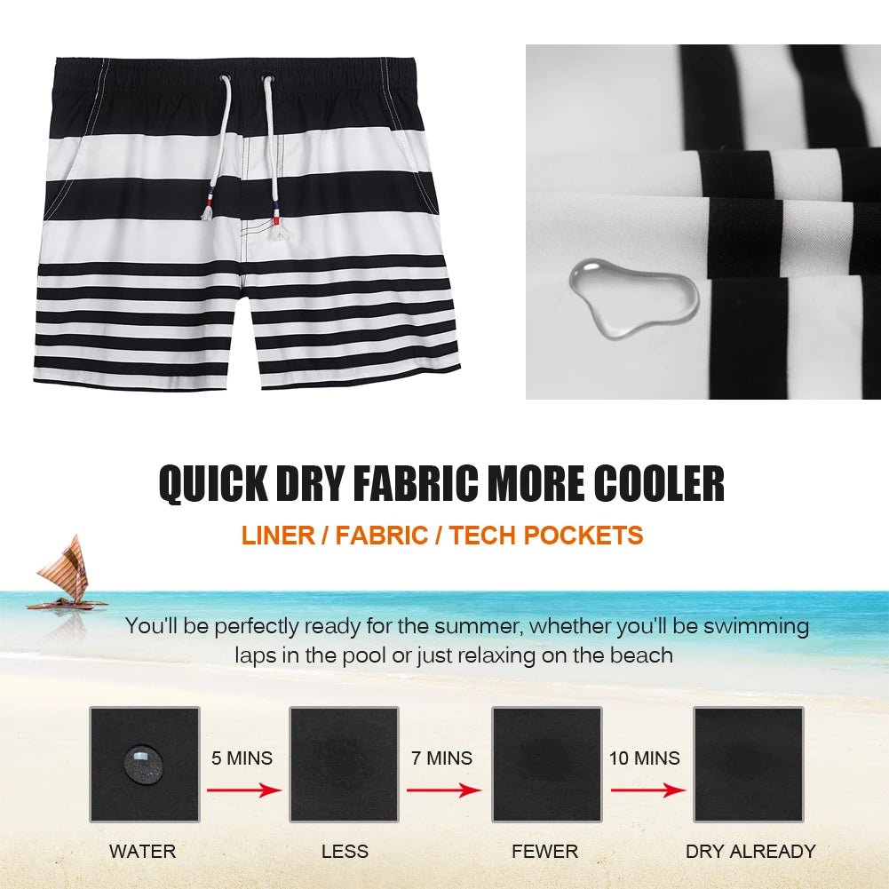 2026 Fashion Man Trunks Beach Swimwear Swim Shorts Board Shorts Swimming Pants Swimsuits Mens Running Sports Surffing Shorts - StepByStepNow