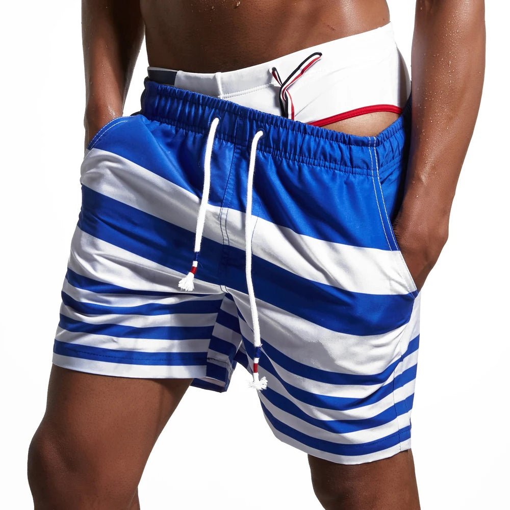 2026 Fashion Man Trunks Beach Swimwear Swim Shorts Board Shorts Swimming Pants Swimsuits Mens Running Sports Surffing Shorts - StepByStepNow