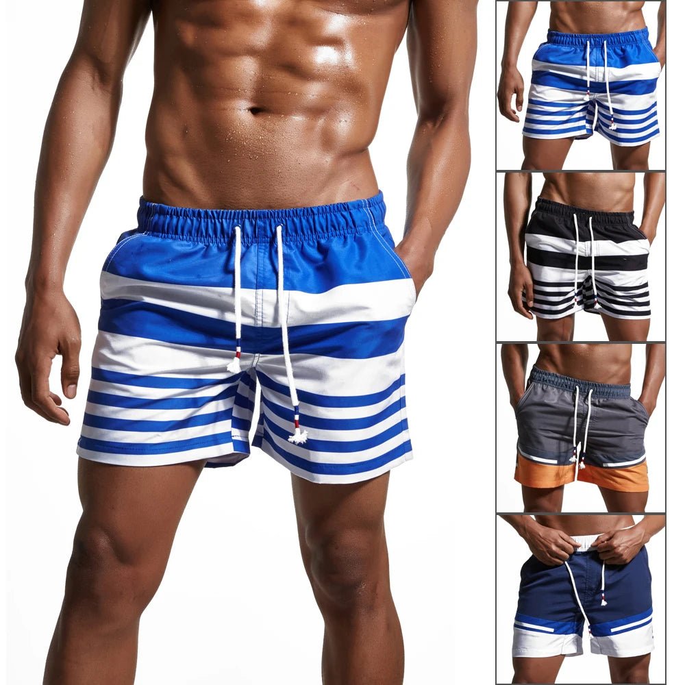 2026 Fashion Man Trunks Beach Swimwear Swim Shorts Board Shorts Swimming Pants Swimsuits Mens Running Sports Surffing Shorts - StepByStepNow