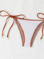 2026 Halter String Triangle Bikini Women Sexy Swimwear Female Mesh Swimsuit Solid Bathers Bathing Swimming Swim Suit Beachwear - StepByStepNow