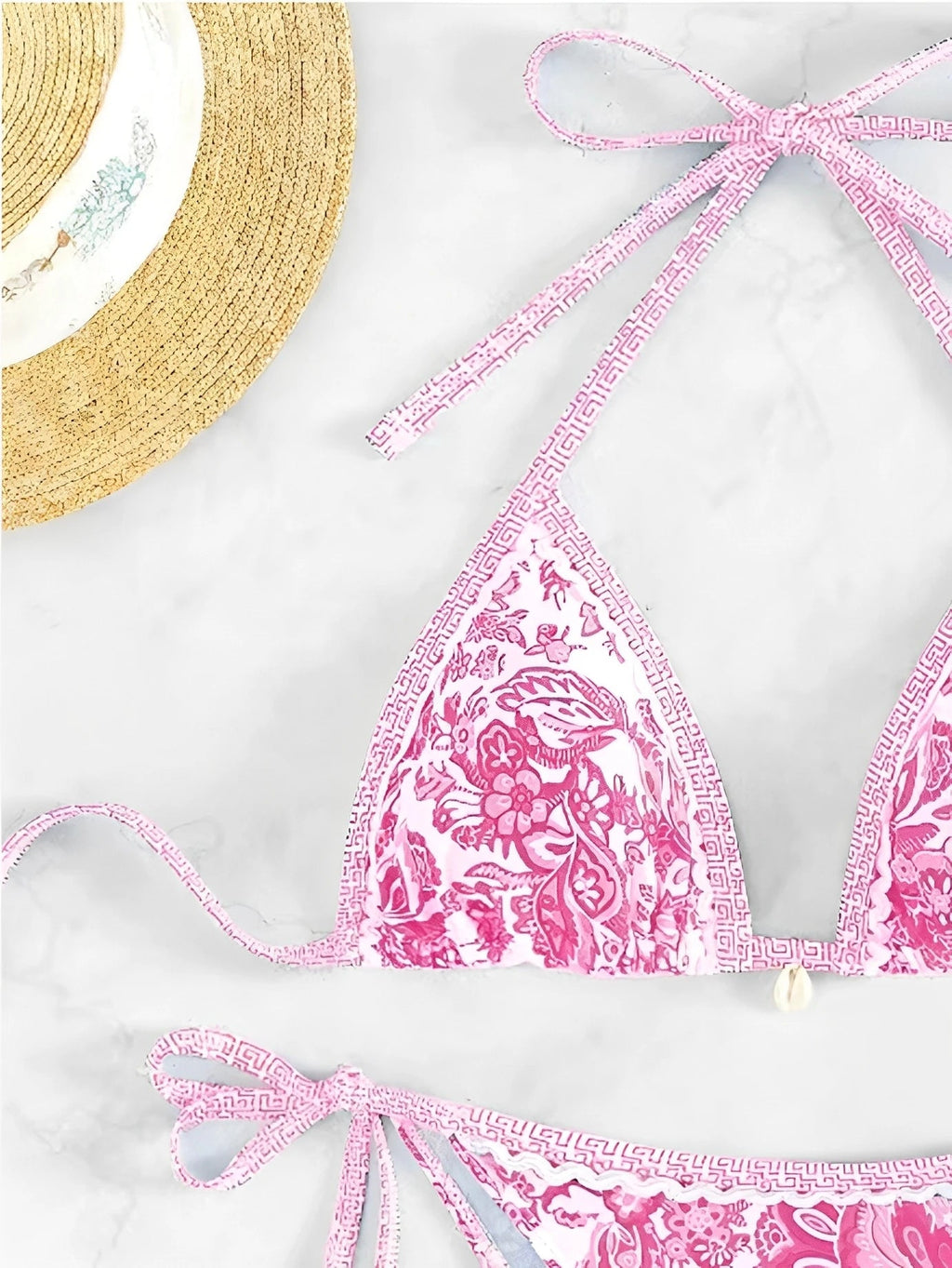 Women’s Tie-Side Triangle Bikini — Image 23