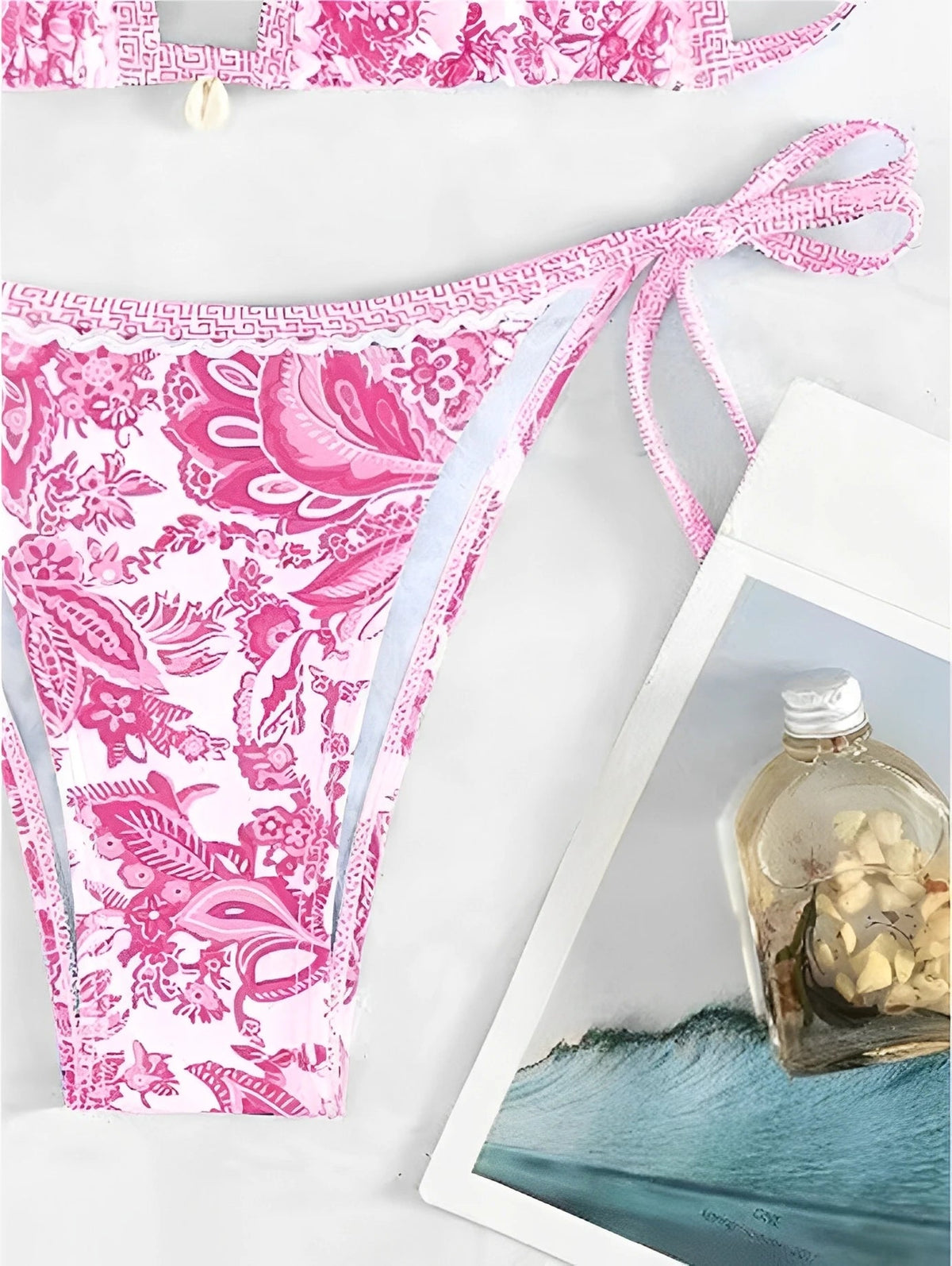 Women’s Tie-Side Triangle Bikini — Image 24