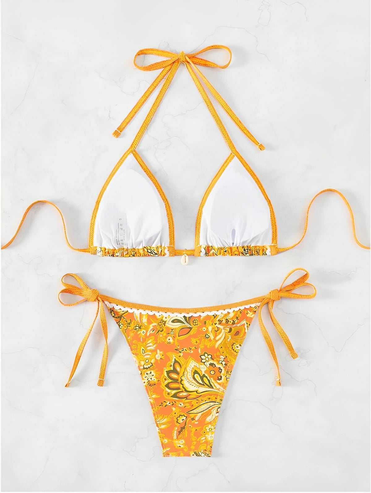 Women’s Tie-Side Triangle Bikini — Image 20
