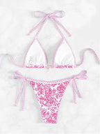 Women’s Tie-Side Triangle Bikini — Image 22