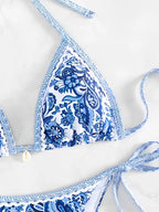 Women’s Tie-Side Triangle Bikini — Image 3