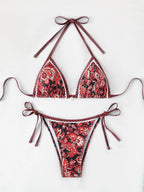 Women’s Tie-Side Triangle Bikini — Image 17