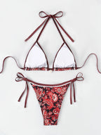 Women’s Tie-Side Triangle Bikini — Image 18