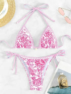 Women’s Tie-Side Triangle Bikini — Image 33