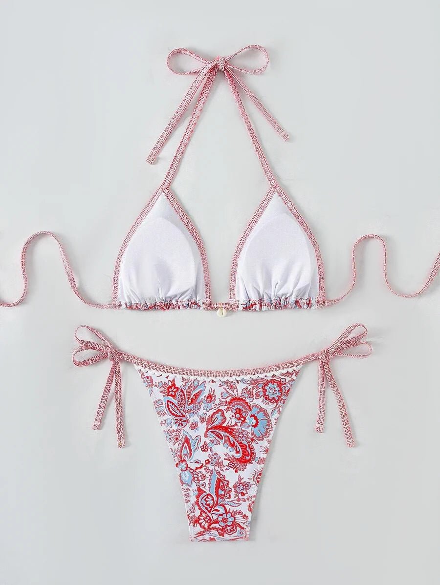 Women’s Tie-Side Triangle Bikini — Image 16