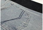 2026 Mens Straight Leg Blue Denim Shorts Summer Casual Five Inch Beach Shorts Thin Lightweight Y2K Vintage Japanese Relaxed Fit - StepByStepNow
