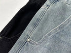 2026 Mens Straight Leg Blue Denim Shorts Summer Casual Five Inch Beach Shorts Thin Lightweight Y2K Vintage Japanese Relaxed Fit - StepByStepNow