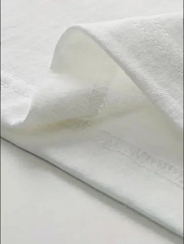 2026 New Heavy Short - sleeved Men's and Women's Spring and Autumn 2026 New High Street Ins Trendy Brand Loose and Versatile Top - StepByStepNow
