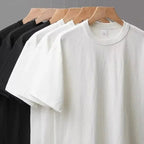 2026 New Heavy Short - sleeved Men's and Women's Spring and Autumn 2026 New High Street Ins Trendy Brand Loose and Versatile Top - StepByStepNow