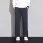 2026 New Spring Summer Soft Lyocell Fabric Men's Casual Pants Elastic Waist Wrinkle - free Breathe Loose Straight Trousers - StepByStepNow