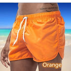2026 New Summer Men's Swimwear Shorts Brand Beachwear Sexy Swim Trunks Men Swimsuit Low Waist Breathable Beach Wear Surf - StepByStepNow