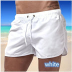 2026 New Summer Men's Swimwear Shorts Brand Beachwear Sexy Swim Trunks Men Swimsuit Low Waist Breathable Beach Wear Surf - StepByStepNow