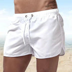 2026 New Summer Men's Swimwear Shorts Brand Beachwear Sexy Swim Trunks Men Swimsuit Low Waist Breathable Beach Wear Surf - StepByStepNow