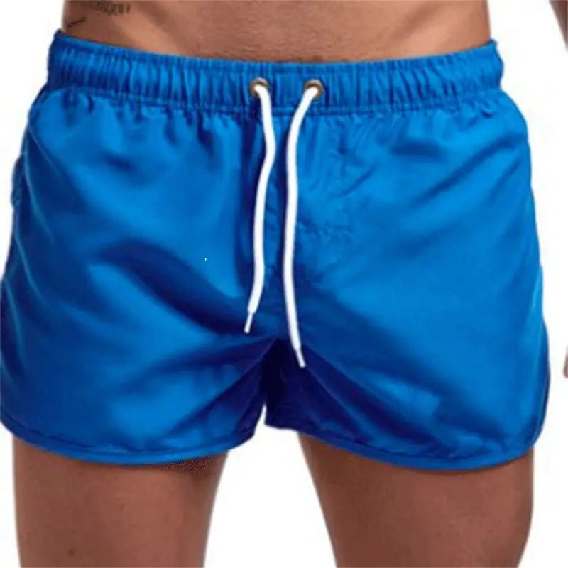 2026 New Summer Men's Swimwear Shorts Brand Beachwear Sexy Swim Trunks Men Swimsuit Low Waist Breathable Beach Wear Surf - StepByStepNow