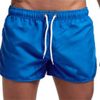 2026 New Summer Men's Swimwear Shorts Brand Beachwear Sexy Swim Trunks Men Swimsuit Low Waist Breathable Beach Wear Surf - StepByStepNow