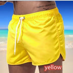 2026 New Summer Men's Swimwear Shorts Brand Beachwear Sexy Swim Trunks Men Swimsuit Low Waist Breathable Beach Wear Surf - StepByStepNow