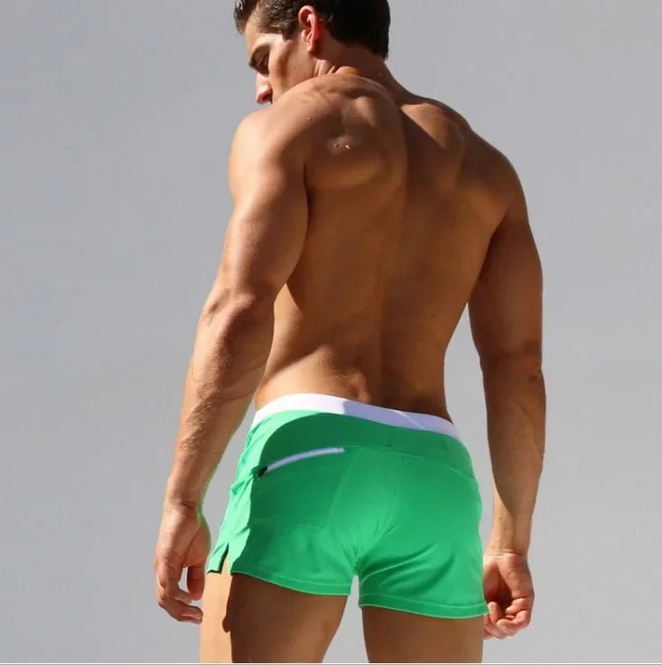 2026 New Swimwear Men Sexy swimming trunks swimsuit mens swim briefs Beach Shorts - StepByStepNow