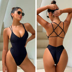 2026 Pad Swimwear Women Beach One Piece Swimsuit Mujer Trikini Bikini Maio Biquini Badpak Maillot Femme - StepByStepNow