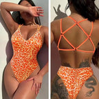 Women’s One-Piece Swimsuit with Cups — Image 31