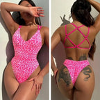 Women’s One-Piece Swimsuit with Cups — Image 36