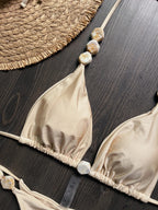 Women’s Beaded Halter Bikini — Image 10
