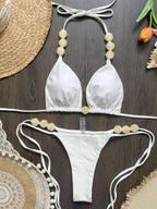 Women’s Beaded Halter Bikini — Image 18
