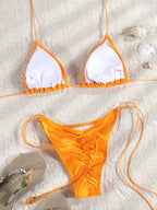 2026 Sexy Bikinis Swimsuit Women Swimwear High Cut Bathing Suit Brazilian Biquini Sexy Bikini Sets Solid Beachwear - StepByStepNow
