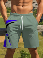 2026 Summer Men's Casual Shorts Drawstring Pockets Shorts Swim Men Swimsuit Surf Board Boy Pants Sports Gym Beach Clothes Man - StepByStepNow