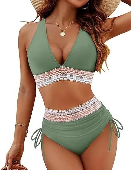 Women’s Adjustable-Strap High-Waisted Bikini — Image 22