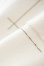 25New Top casual da donna con cardigan con cerniera e cappuccio lavorato a maglia con tasca a catena con perline di cashmere - StepByStepNow