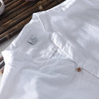 Camicia Coreana in Lino
